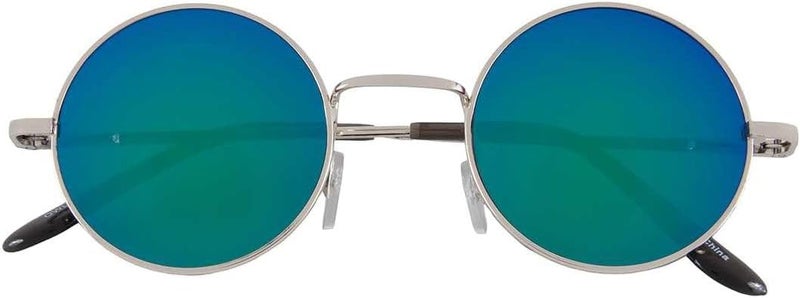 OWL Round Sunglasses Metal Frame Hippie Sunglasses UV400 Polycarbonate Circle Lens John Lennon Sunglasses for Men Women - Image 2